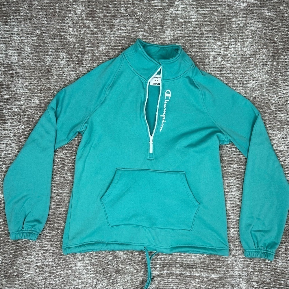 Champion Sweater Small Half Zip